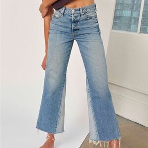 AMO DIY Wide Leg jeans in Charmer